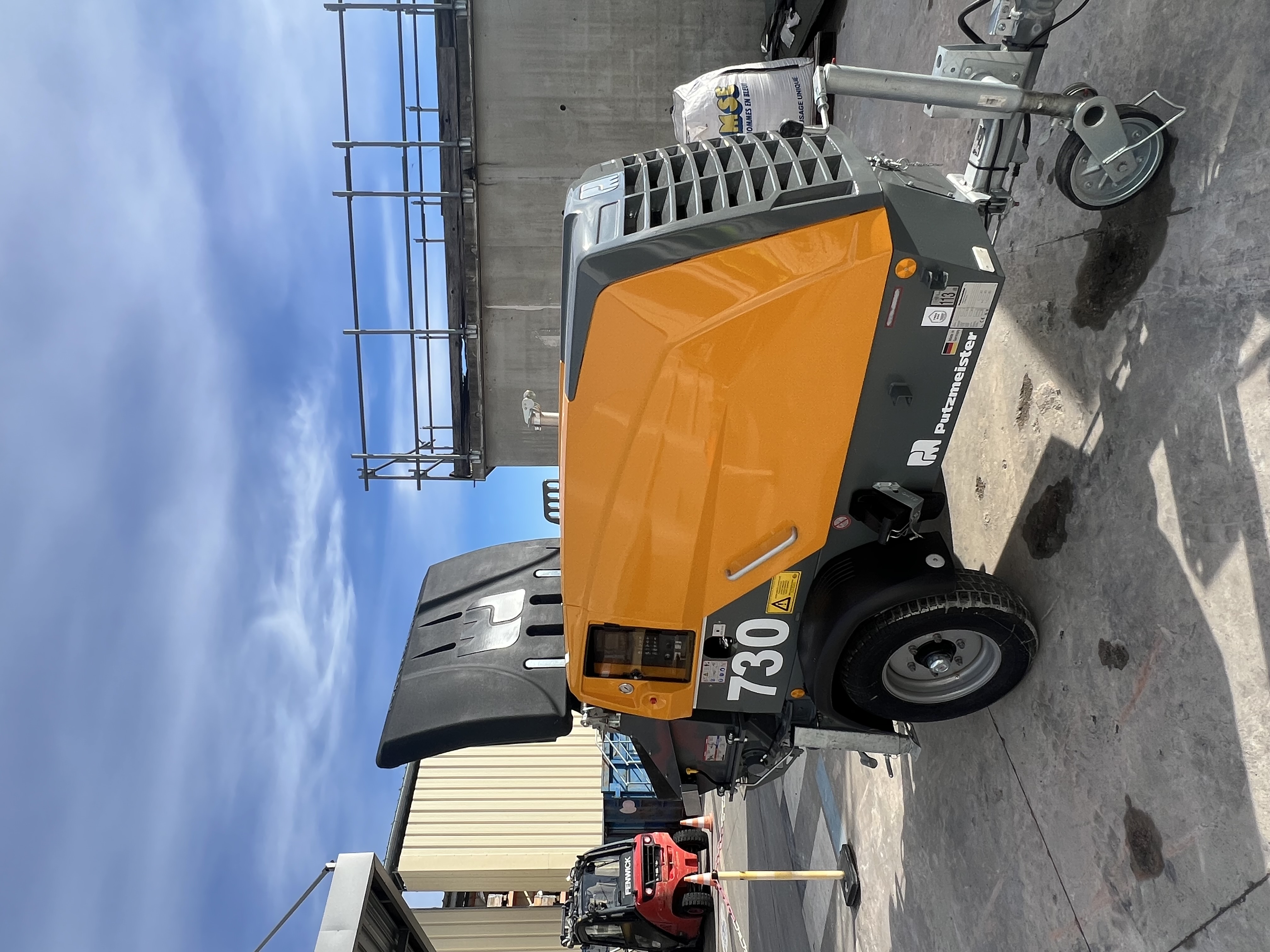 Chargeuse P730 – vue 4